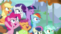 wiki:main_ponies_and_scootaloo_cheer_for_lightning_s8e20.png
