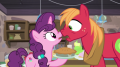 wiki:sugar_belle_and_big_mac_accidentally_bump_noses_s7e8.png