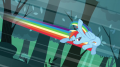 wiki:rainbow_about_to_kick_through_trees_s3e06.png