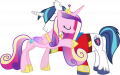 wiki:princess_cadance_and_shining_armour_hugging_by_90sigma_d4xpirl-pre.png