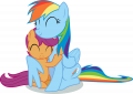 wiki:rainbow_dash_and_scootaloo_hug_by_exe2001_d5nj5uf-fullview.png