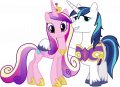 wiki:cadance_and_shining_armor_and_flurry_heart_meets_ava_ayala_misty_ash_and_ppg_and_rrb_by_gamemasterluna_d8ad0wy-fullview.png