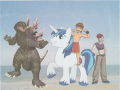wiki:godzilla_2000_meets_shining_armor_and_ben_and_april_o_neil.png