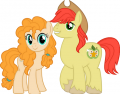 wiki:pear_butter_and_bright_macintosh_mlp_vector_by_philiptonymcgrawjrthephilmoviemaker_3_.png