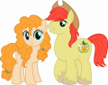 wiki:pear_butter_and_bright_macintosh_mlp_vector_by_philiptonymcgrawjrthephilmoviemaker_2_.png